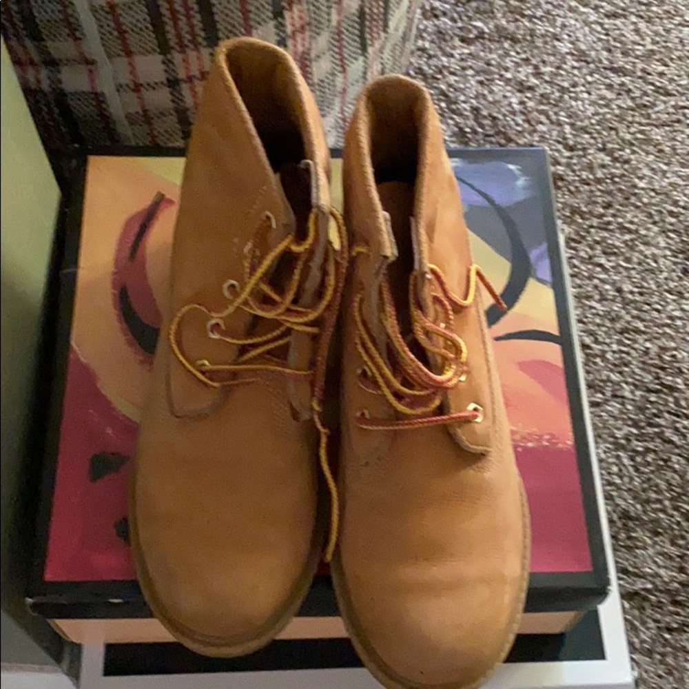Boys authentic timberland boots